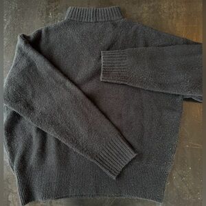 Black Turtleneck Sweater